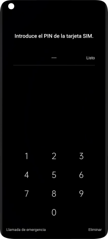 Si lo solicita el teléfono, introduce el código PIN y pulsa Listo.
