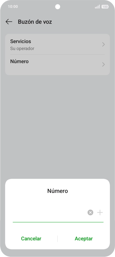 Introduce 22177 y pulsa Aceptar.