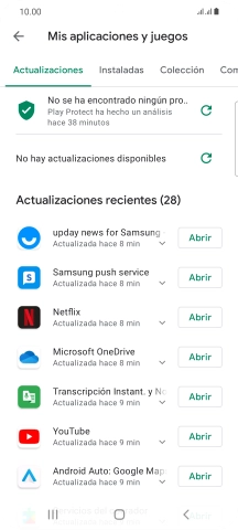 Pulsa Instaladas.