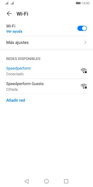 Pulsa la tecla de inicio para terminar y regresar a la pantalla de inicio.