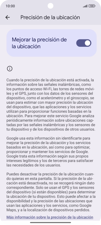 Si pulsas el indicador junto a 