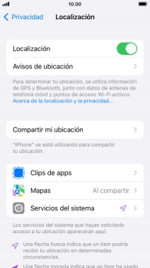 Pulsa la app deseada.