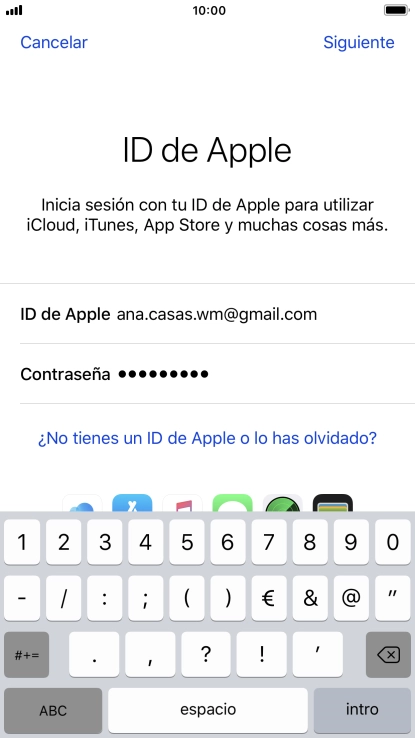Pulsa Siguiente.