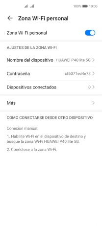 Desliza el dedo hacia arriba desde la parte inferior de la pantalla para terminar y volver a la pantalla de inicio.