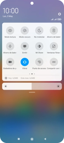 Pulsa Ahorro de batería para activar la función.