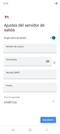 Pulsa el indicador junto a 