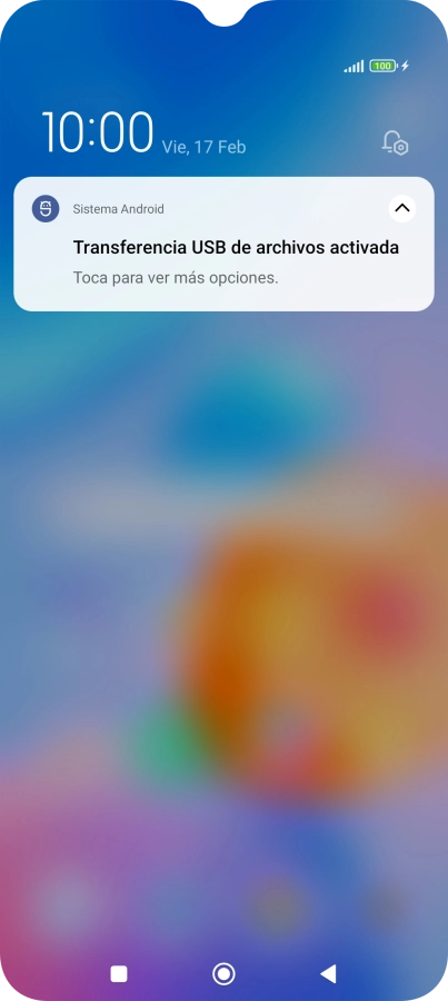 Pulsa Toca para ver más opciones..