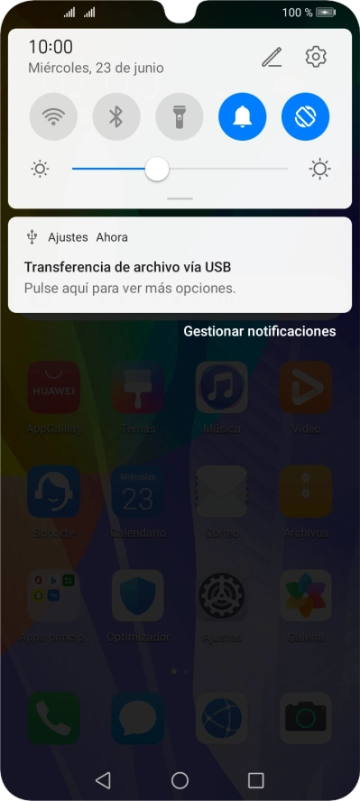 Pulsa Pulse aquí para ver más opciones..