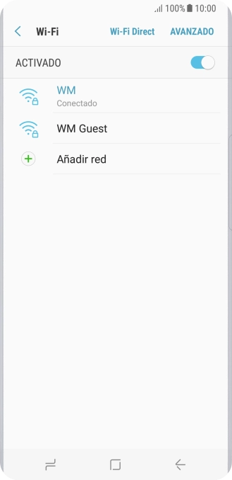 Pulsa la tecla de inicio para terminar y regresar a la pantalla de inicio.