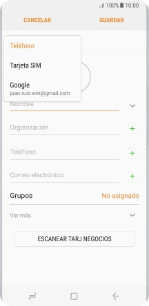 Pulsa Teléfono.