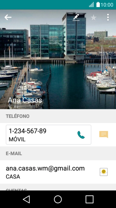 Pulsa la tecla de inicio para terminar y regresar a la pantalla de inicio.