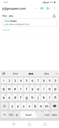 Pulsa el contacto deseado.