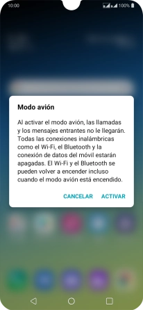 Si activas la función, pulsa ACTIVAR.