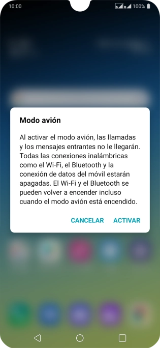 Si activas la función, pulsa ACTIVAR.