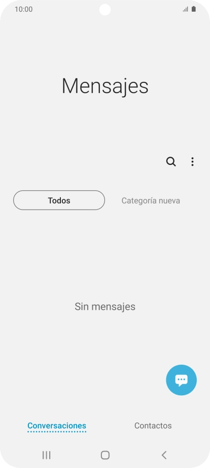 Pulsa el icono de menú.