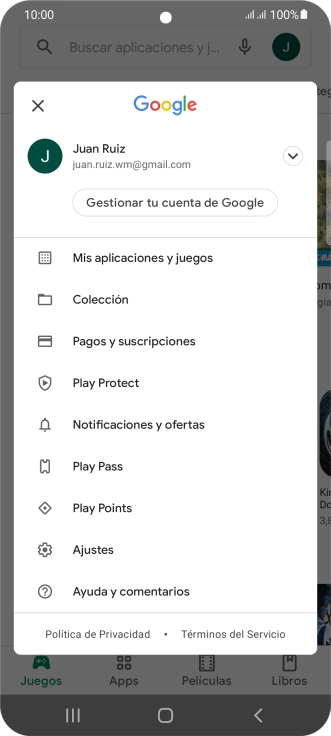 Pulsa Mis aplicaciones y juegos.