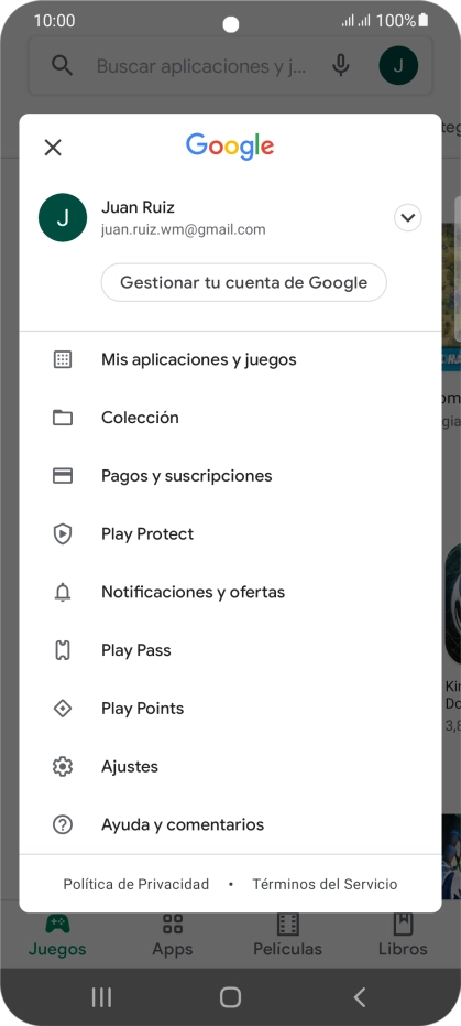 Pulsa Mis aplicaciones y juegos.