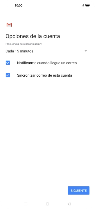 Pulsa la lista desplegable bajo 