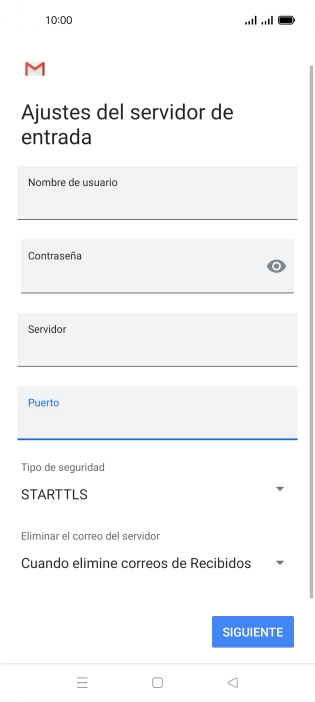 Pulsa la lista desplegable bajo 