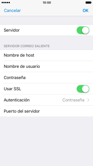 Pulsa el indicador junto a 