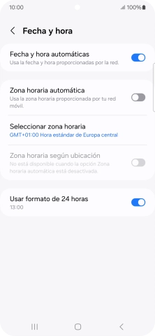 Pulsa el indicador junto a 