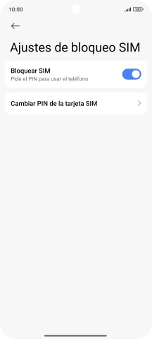 Pulsa el indicador junto a 