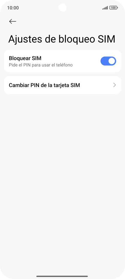 Pulsa el indicador junto a 