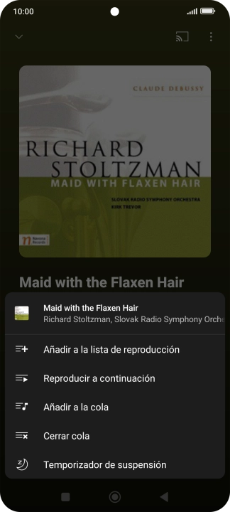 Pulsa el icono de añadir.