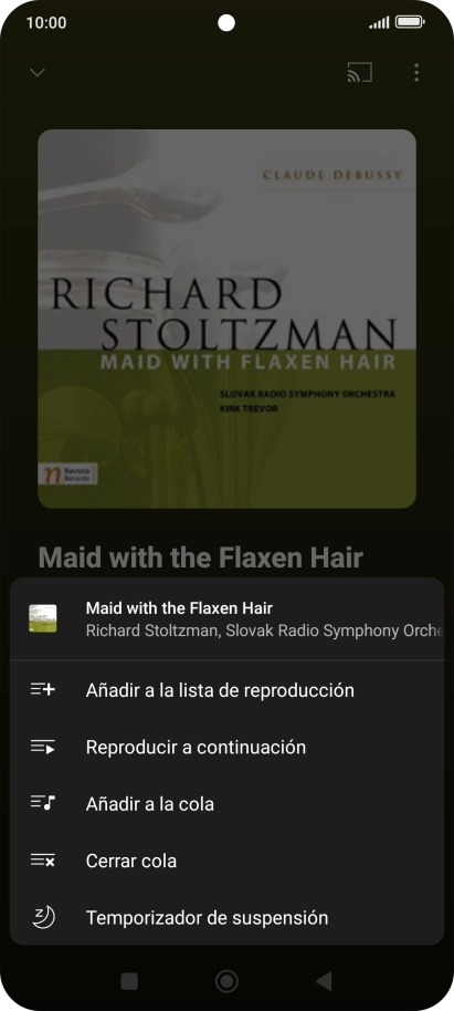 Pulsa el icono de añadir.