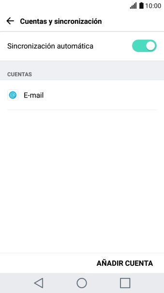 Pulsa la tecla de inicio para terminar y regresar a la pantalla de inicio.