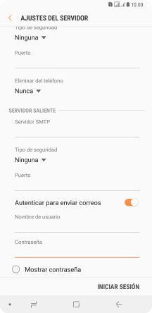 Pulsa INICIAR SESIÓN.