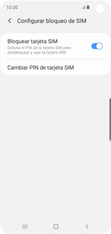 Pulsa el indicador junto a 