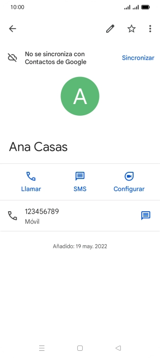 Pulsa la tecla de inicio para terminar y regresar a la pantalla de inicio.