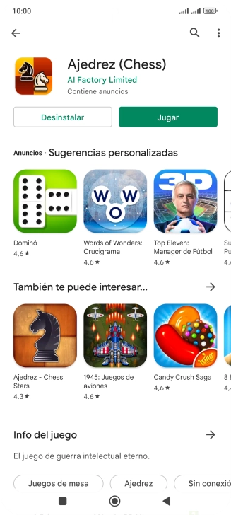 Pulsa la tecla de inicio para terminar y regresar a la pantalla de inicio.