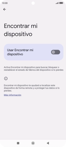 Pulsa el indicador junto a 