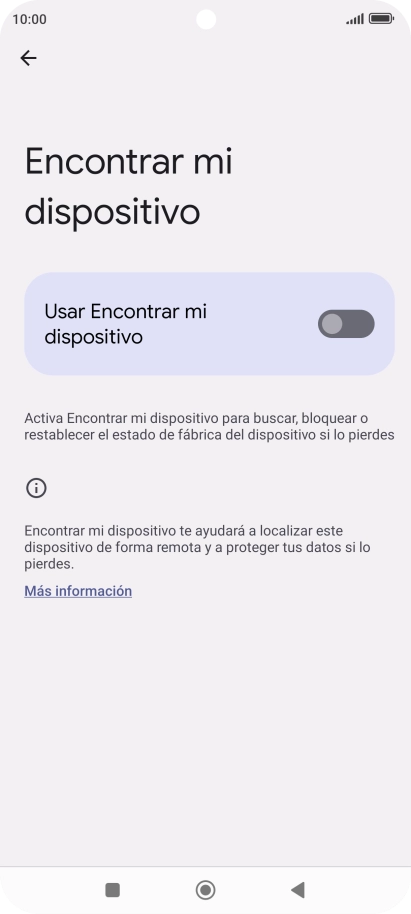 Pulsa el indicador junto a 