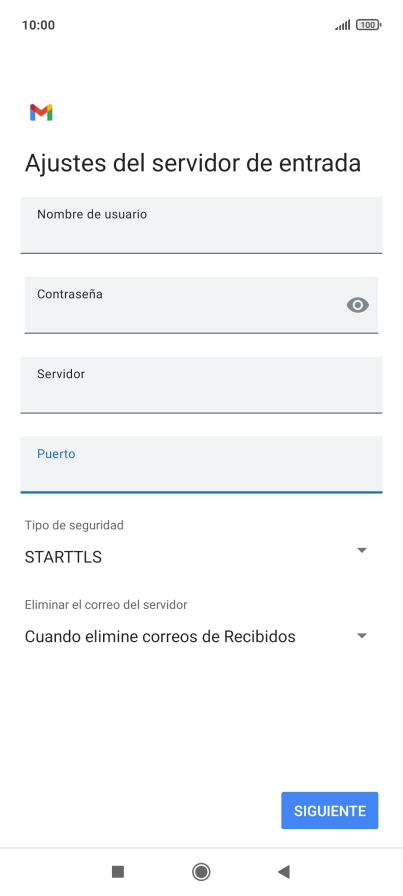Pulsa la lista desplegable bajo 