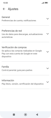 Pulsa Preferencias de red.