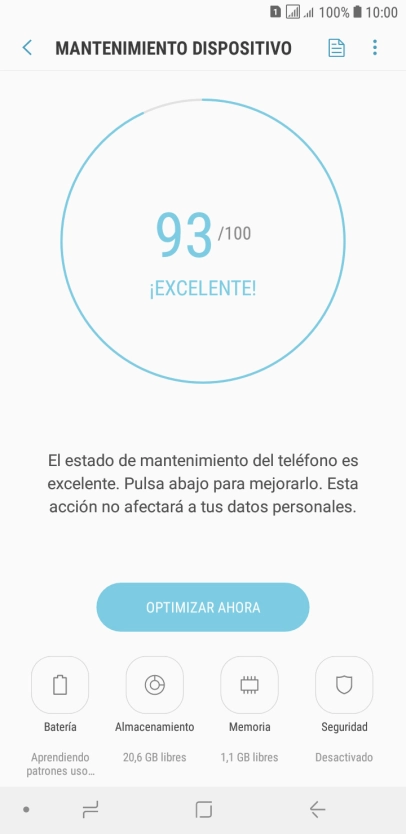 Pulsa Batería.