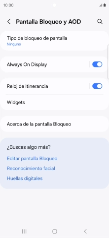Pulsa la tecla de inicio para terminar y regresar a la pantalla de inicio.