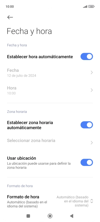 Pulsa la tecla de inicio para terminar y regresar a la pantalla de inicio.