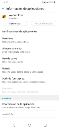 Pulsa Notificaciones de aplicaciones.