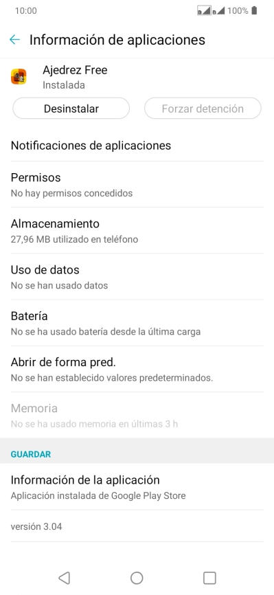 Pulsa Notificaciones de aplicaciones.
