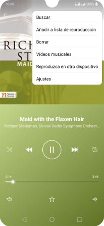 Pulsa Añadir a lista de reproducción.