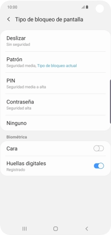 Pulsa Ninguno.