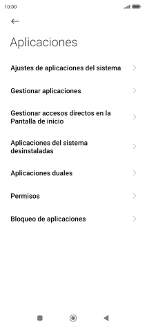 Pulsa Gestionar aplicaciones.