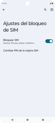 Pulsa el indicador junto a 