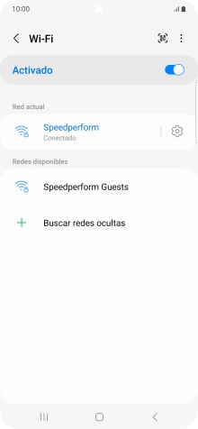 Pulsa la tecla de inicio para terminar y regresar a la pantalla de inicio.