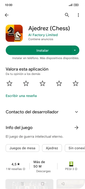Pulsa la tecla de inicio para terminar y regresar a la pantalla de inicio.