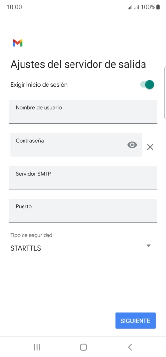 Pulsa el indicador junto a 